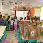 These kids were completely shocked and delighted as Santa walks through the door. 150x150 photo These kids were completely shocked and delighted as Santa walks through the door. 150x150 Potter Elementary School