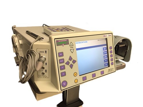AMO Sovereign Compact Portable Phacoemulsification System photo amo主权紧凑型便携式窥视乳化系统Alcon Infiniti Phaco Machine ozil和IP软件