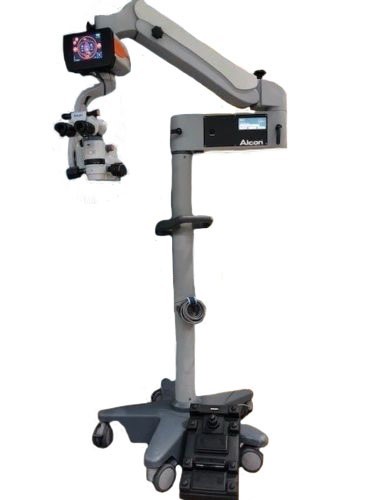 Alcon LuxOR Surgical Ophthalmic Microscope with ILLUMIN i AMP Foot Pedal Luxor photo 用爱尔康飞秒白内障激光系统的眼科手术显微镜
