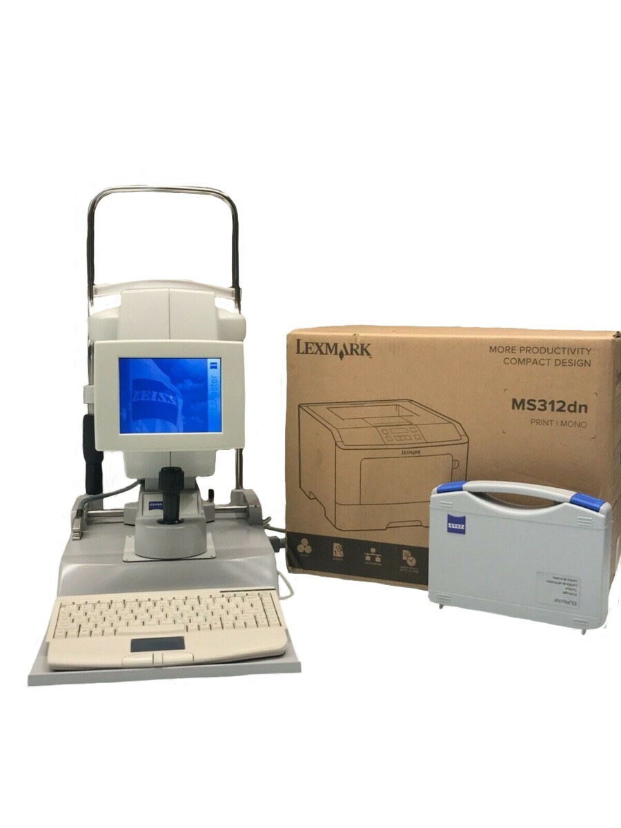 Carl Zeiss IOL Master Version 5.4 with Printer Manual Calibration Test Eye photo Carl Zeiss IOL Master Version 5.4 with Printer Manual Calibration Test Eye Laser Locators New and Used Ophthalmic Equipment