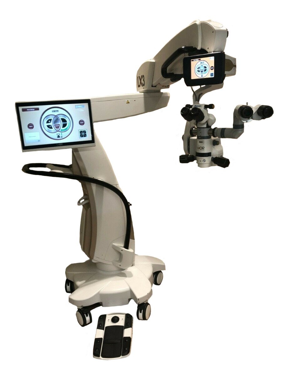 Alcon LuxOR LX3 Illumin i Ophthalmic Surgical Microscope w Observation Oculars photo Alcon LuxOR LX3 Illumin i眼科手术显微镜w观察目镜Alcon WaveLight Allegro Topolyzer Vario topologier w Windows笔记本电脑和表