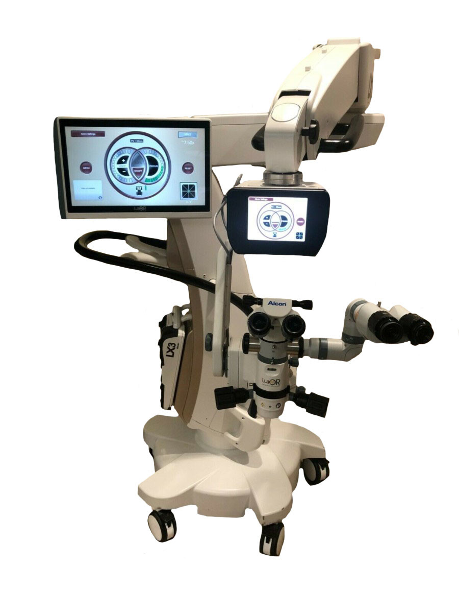 Alcon Luxor LX3 Surgical Ophthalmic Microscope with ILLUMIN i AMP Foot Pedal 600x800 photo Alcon Luxor LX3外科眼科显微镜,带ILLUMIN i AMP和脚踏板