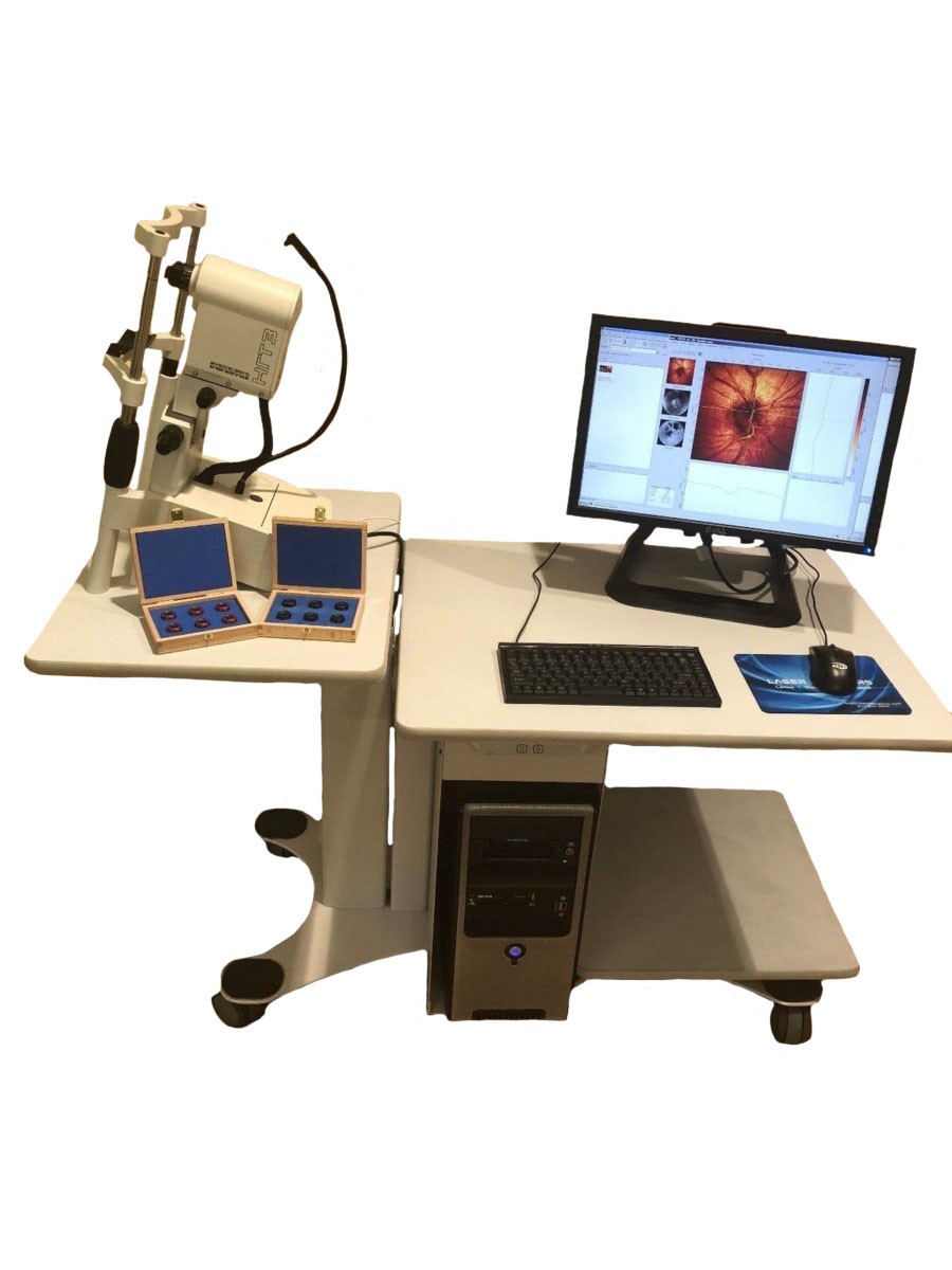 Heidelberg Engineering HRT III Tomographer HRT3 w Cart Warranty Ophthalmic Equipment