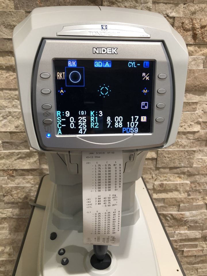 NIDEK的MARCO TONOREF II ARK NCT非接触式眼压计自动折射角膜计1