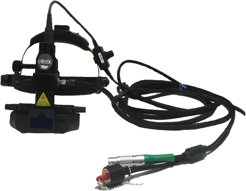 ELLEX激光间接OPHTHALMOSOPE LIO光圈为SOLITAIRE 532NM绿色激光器