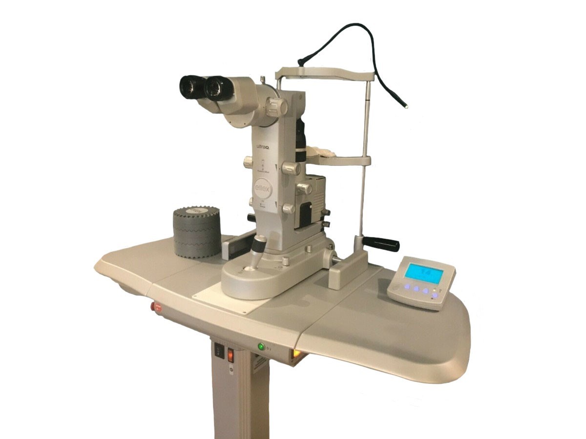 ELLEX ULTRA Q OPHTHALMIC YAG激光系统带工厂电源表LQP3106-U.