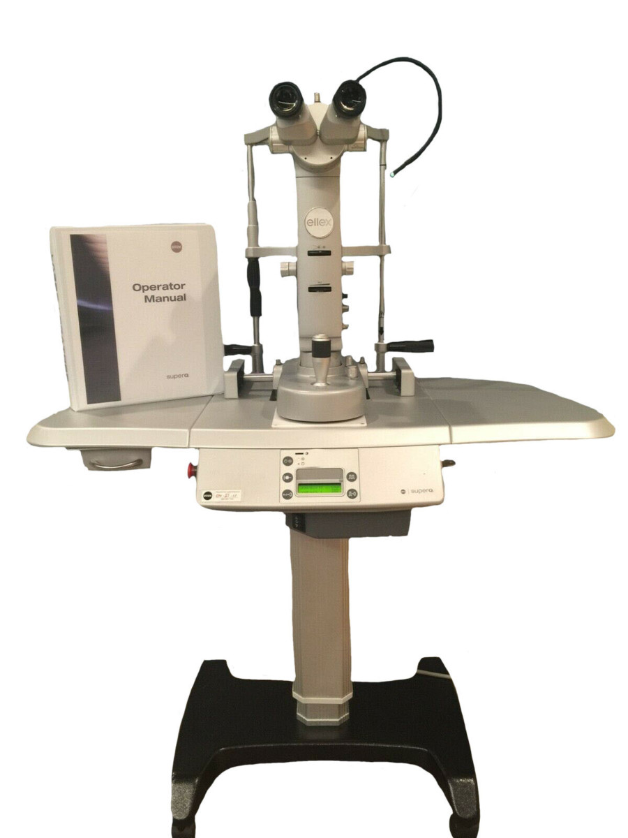Ellex Super Q Ophthalmic YAG激光系统W工厂电源表LQP3106